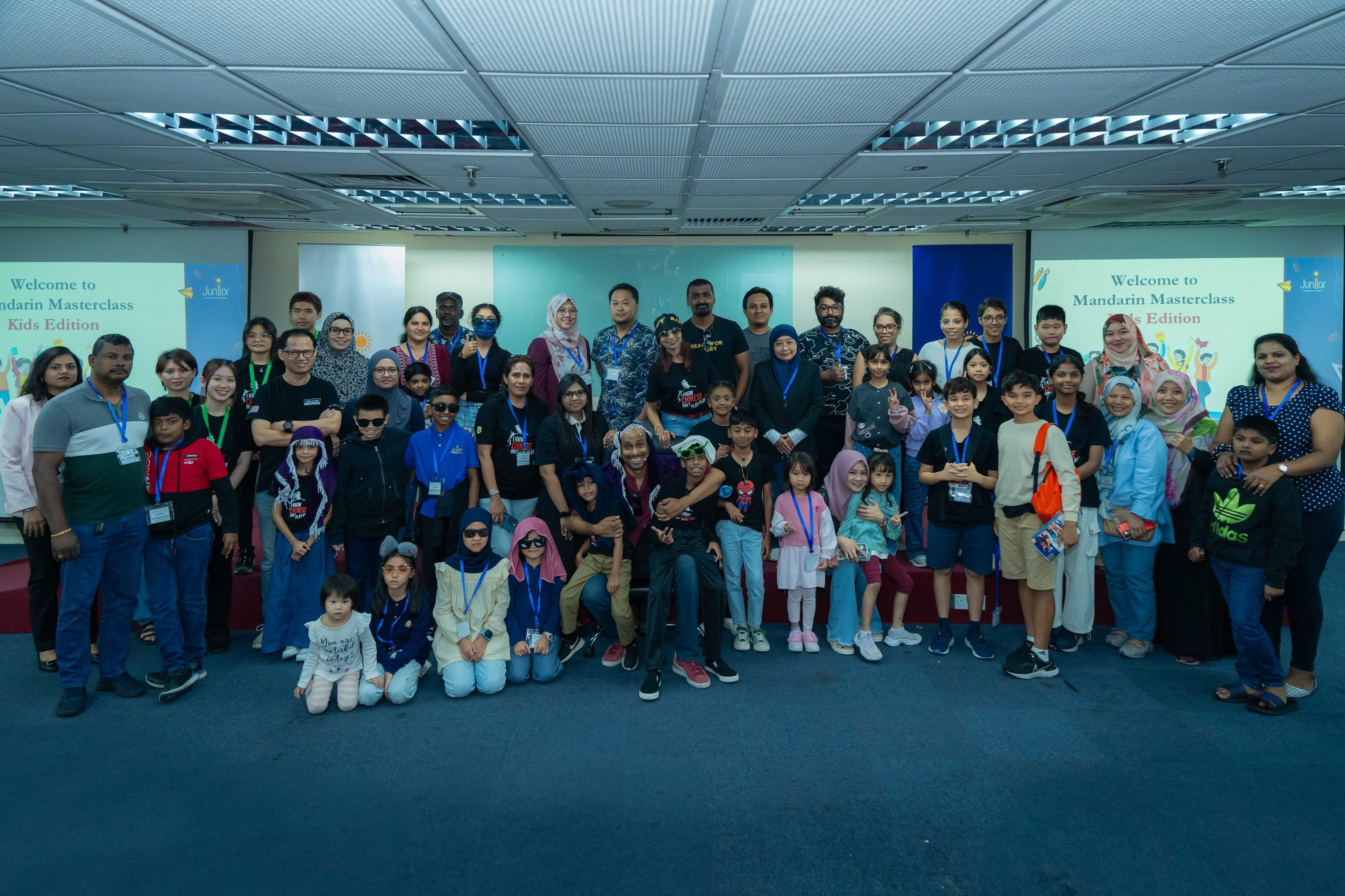 Sifu Kairesh with workshop participants